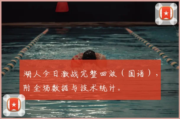 湖人今日激战完整回放（国语），附全场数据与技术统计。